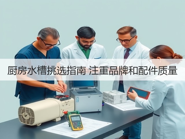 厨房水槽挑选指南 注重品牌和配件质量(图3)
