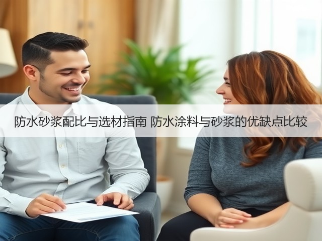 防水砂浆配比与选材指南 防水涂料与砂浆的优缺点比较(图1) 防水砂浆配比与选材指南 防水涂料与砂浆的优缺点比较(图1)