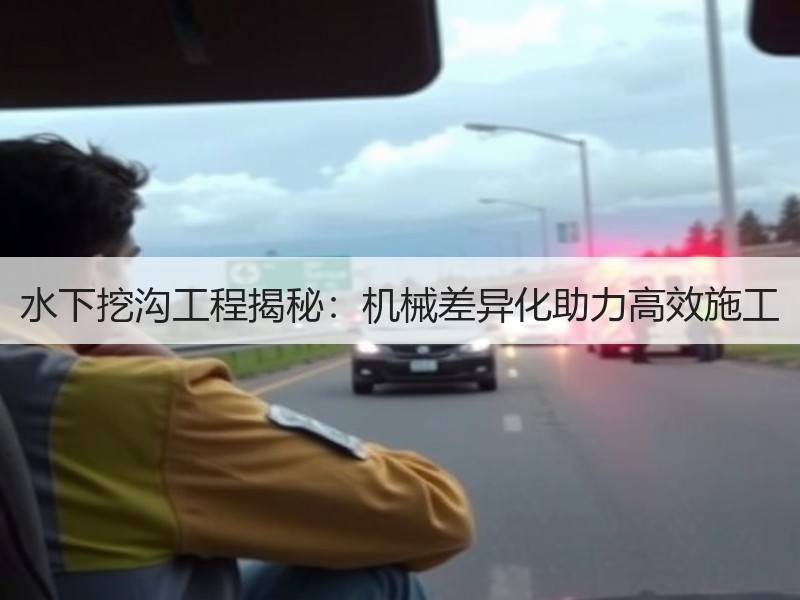 水下挖沟工程揭秘:机械差异化助力高效施工 水下挖沟工程揭秘:机械差异化助力高效施工