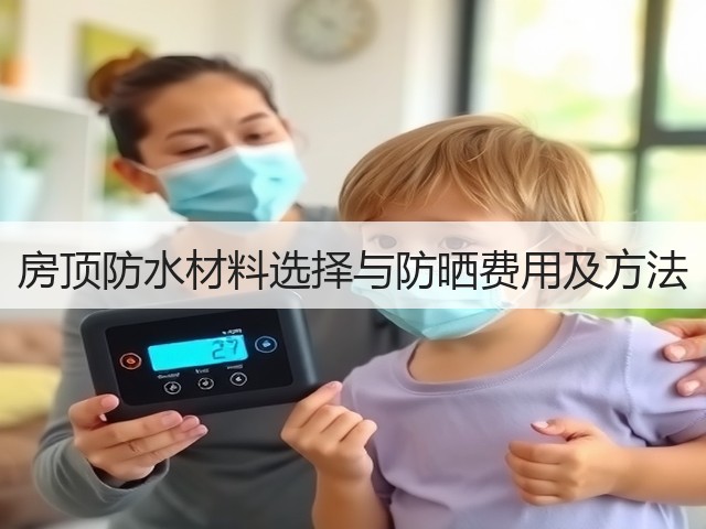 房顶防水材料选择与防晒费用及方法(图3)