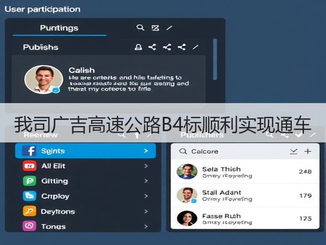 我司广吉高速公路B4标顺利实现通车(图2) 我司广吉高速公路B4标顺利实现通车(图2)